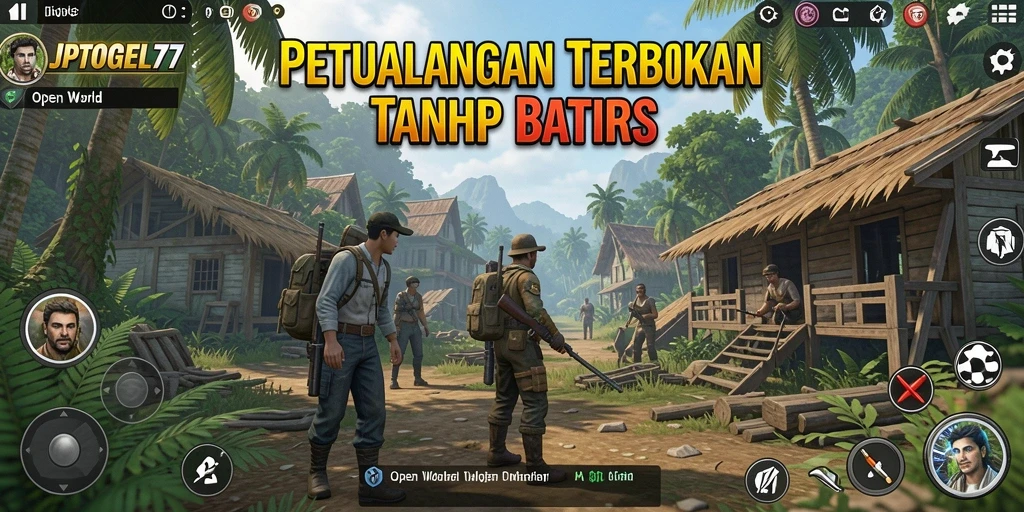 Antarmuka menawan dalam game Open World JPTOGEL77.