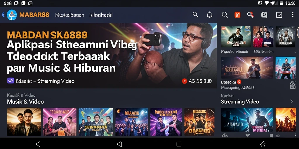 Tampilan antarmuka MABAR88 yang intuitif dan fungsional.